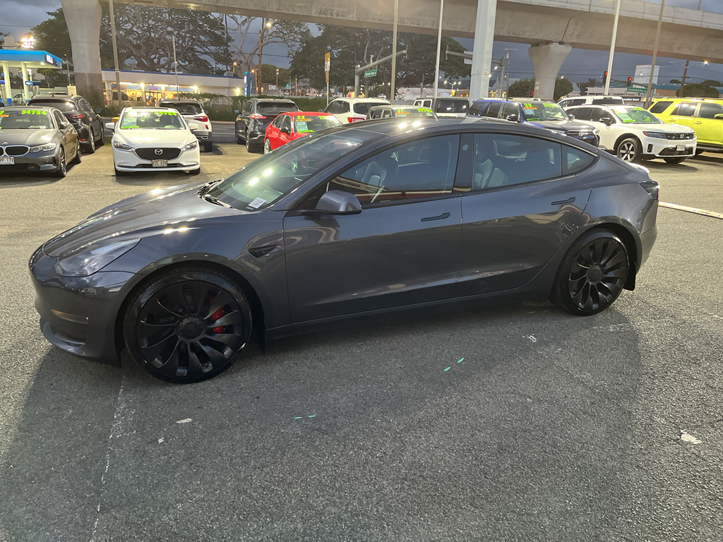 Used 2023 Tesla Model 3 Performance with VIN 5YJ3E1EC4PF476271 for sale in Pearl City, HI