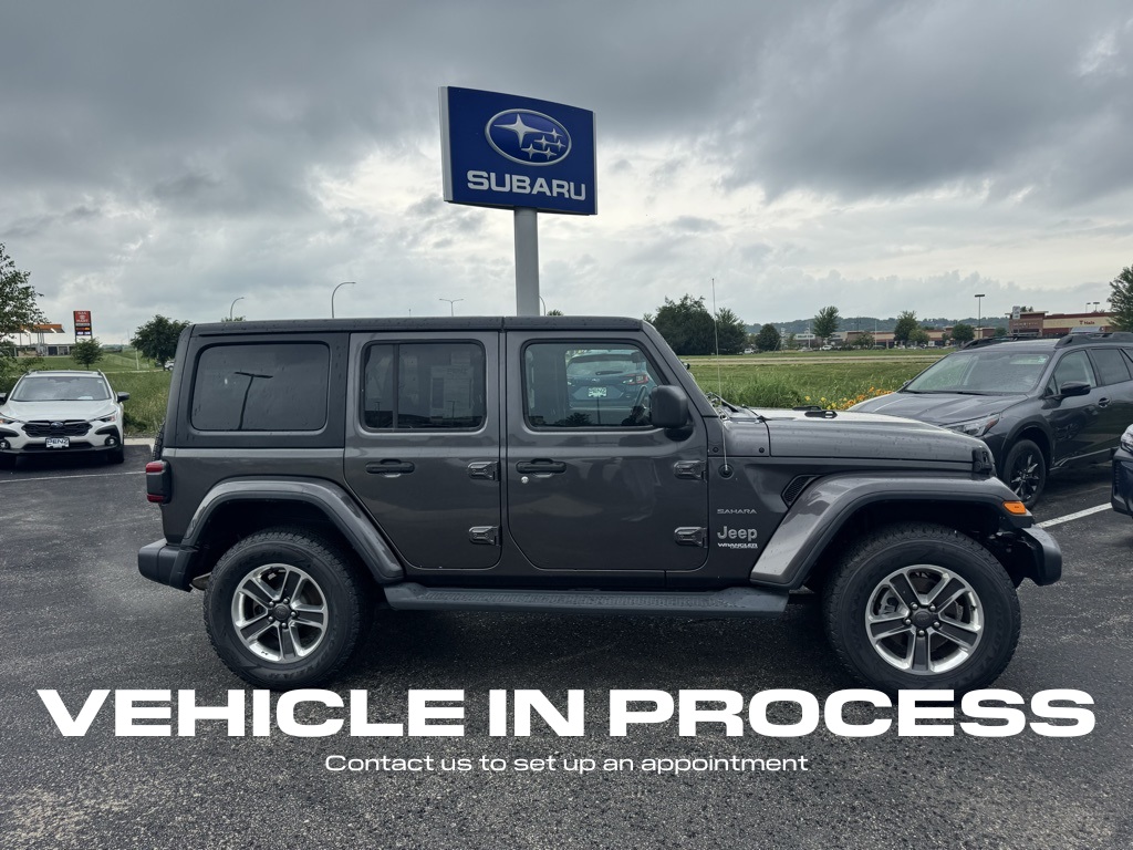Used 2018 Jeep All-New Wrangler Unlimited Sahara with VIN 1C4HJXEN3JW145304 for sale in Rochester, Minnesota