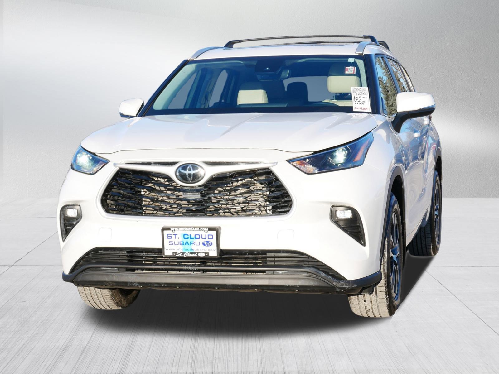 Used 2024 Toyota Highlander XLE with VIN 5TDKDRBH3RS572386 for sale in Saint Cloud, Minnesota