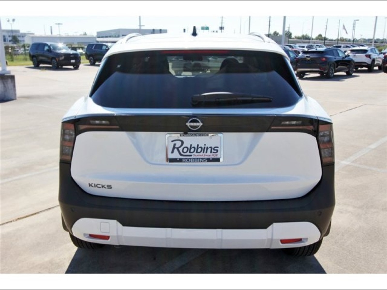 2026 Nissan Kicks SV White at Robbins Nissan