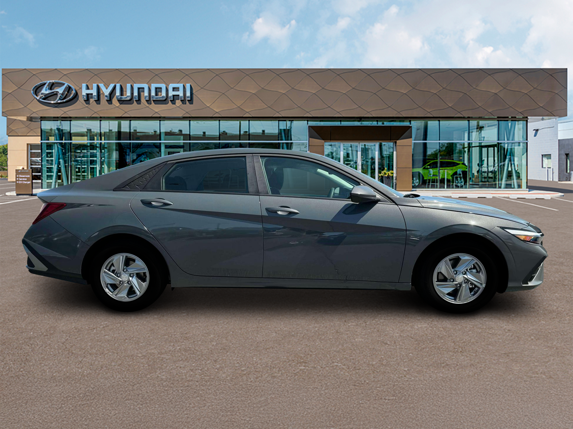 New 2025 Gray Hyundai SE image 9