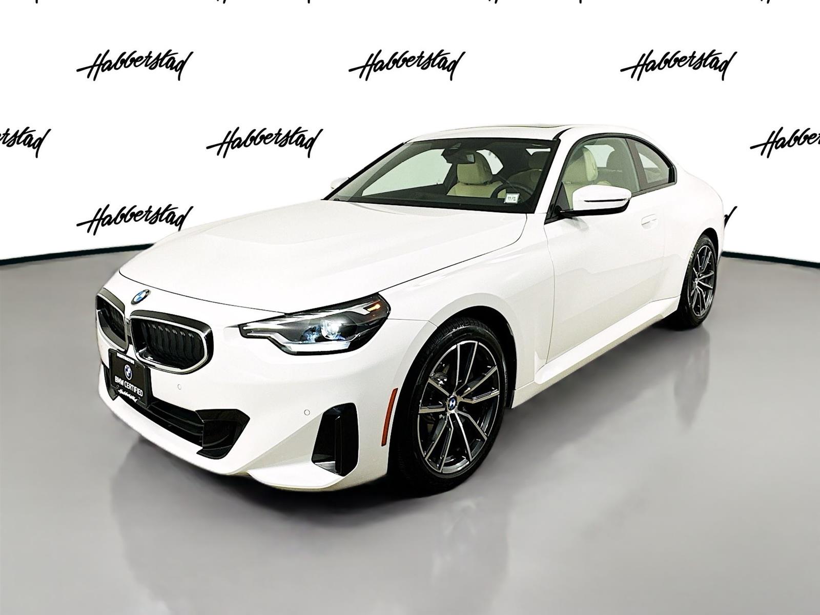 Certified Used 2024 Alpine White BMW 230i xDrive image 1