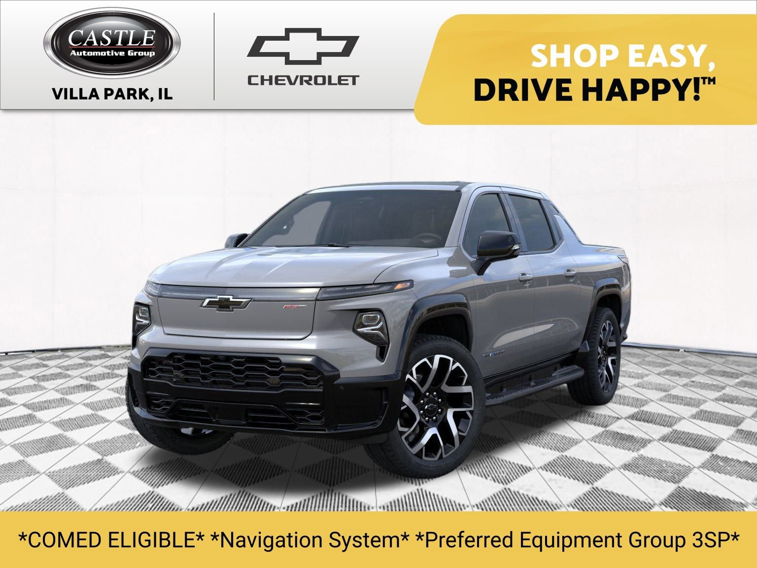 New 2025 Slate Gray Metallic Chevrolet RST - Max Range image 1