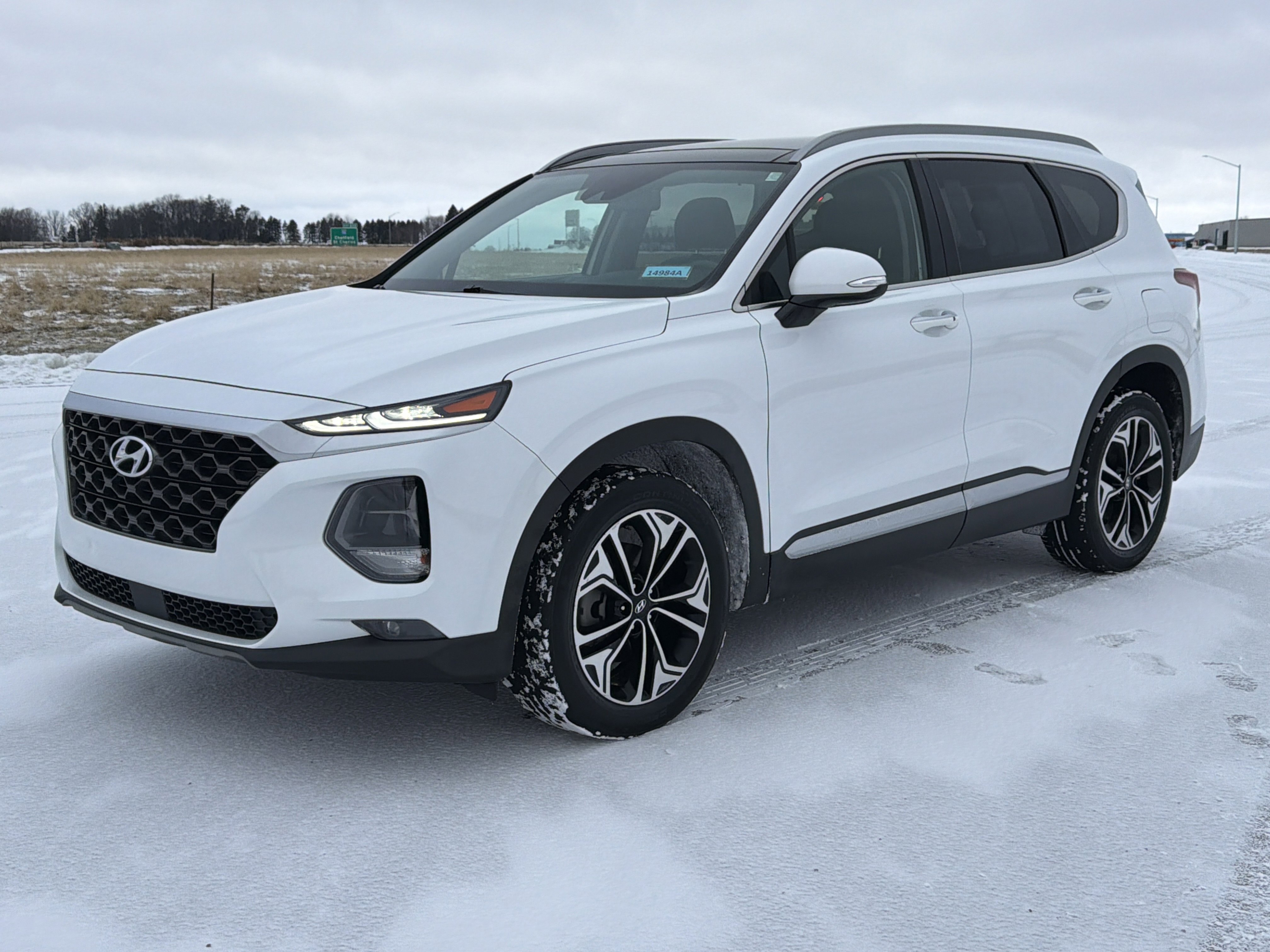 Used 2020 Hyundai Santa Fe SEL with VIN 5NMS33AA3LH163285 for sale in Saint Charles, Minnesota