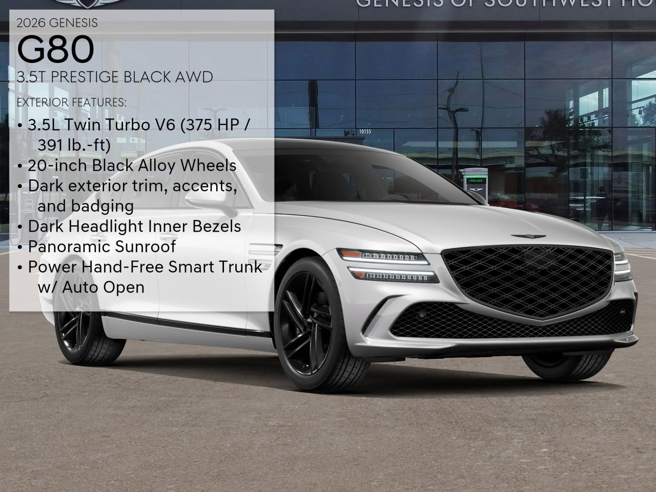 2026 Genesis G80 3.5T Prestige photo 2