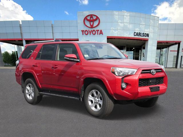 Certified 2024 Toyota 4Runner SR5 Premium with VIN JTENU5JR5R6285899 for sale in Minneapolis, Minnesota