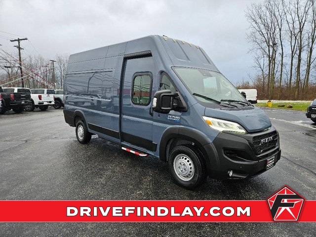 Used 2024 RAM ProMaster EV Delivery Van Base with VIN 3C6MRWAZ8RE131504 for sale in Findlay, OH