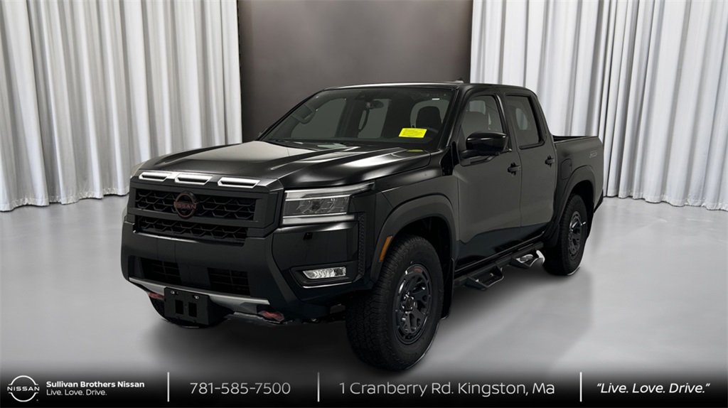 New 2025 Super Black Nissan Crew Cab PRO-4X® image 1