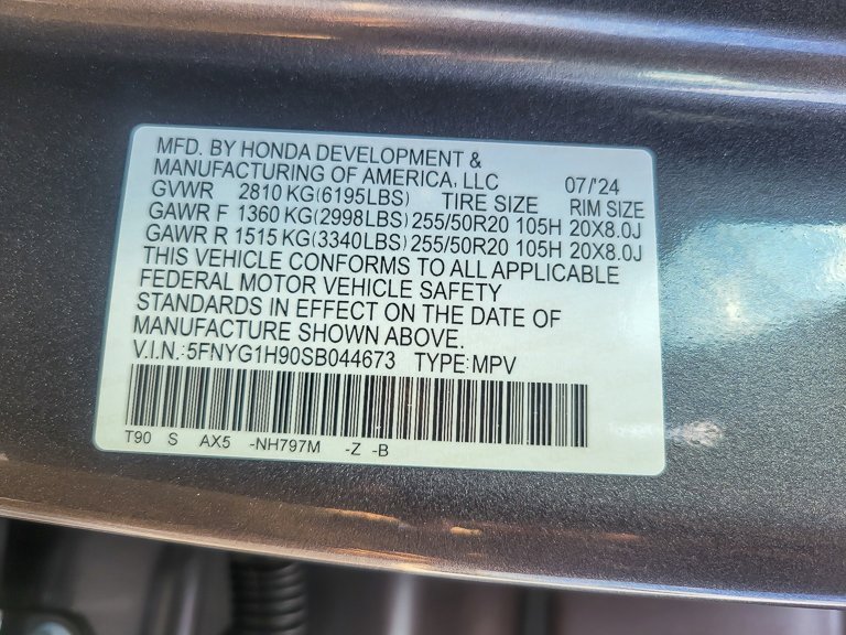 2025 HONDA PILOT - Image 25