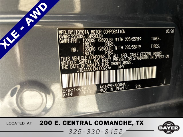 2021 Toyota Venza XLE photo 27