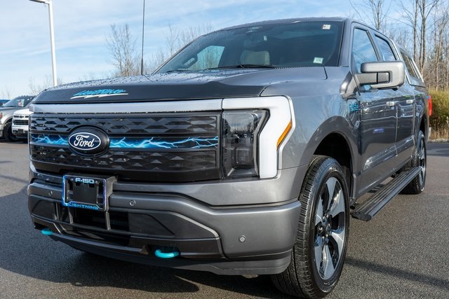 Used 2024 Ford F-150 Lightning Platinum with VIN 1FT6W7L73RWG03545 for sale in Ithaca, NY