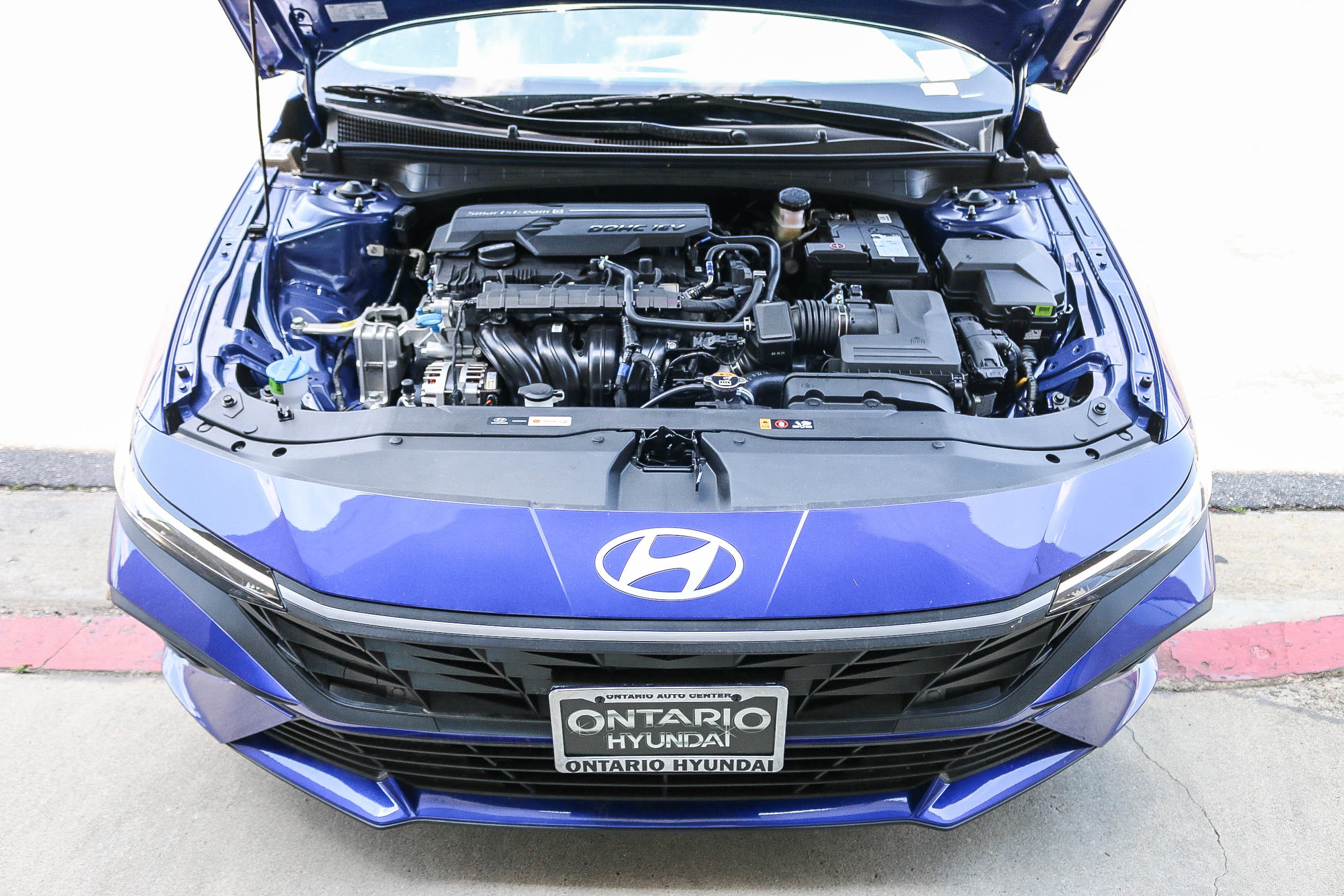 New 2025 Intense Blue Hyundai SEL Sport image 28