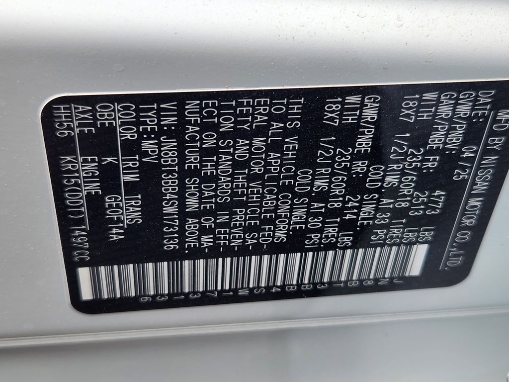 2025 Nissan Rogue SV photo 11