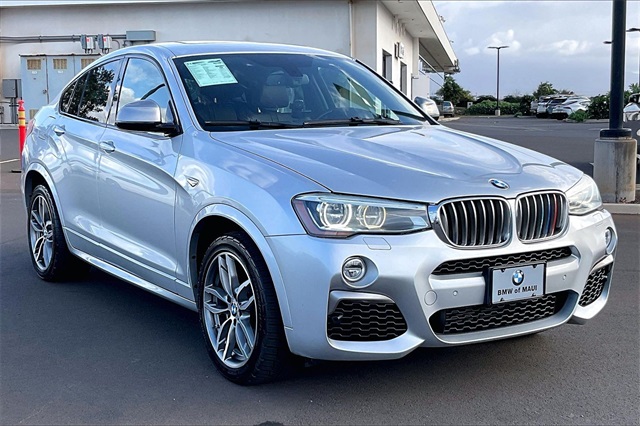 Used 2017 BMW X4 M40i with VIN 5UXXW7C51H0U25959 for sale in Kahului, HI