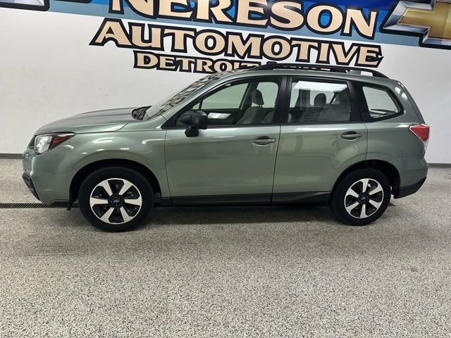 Used 2018 Subaru Forester Base with VIN JF2SJABC5JH588579 for sale in Detroit Lakes, Minnesota