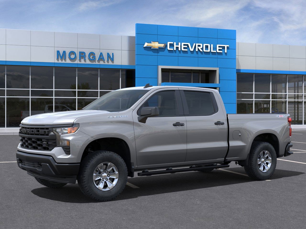 1500C ブルー New 2025 Chevrolet Silverado 1500 RST Crew Cab in San