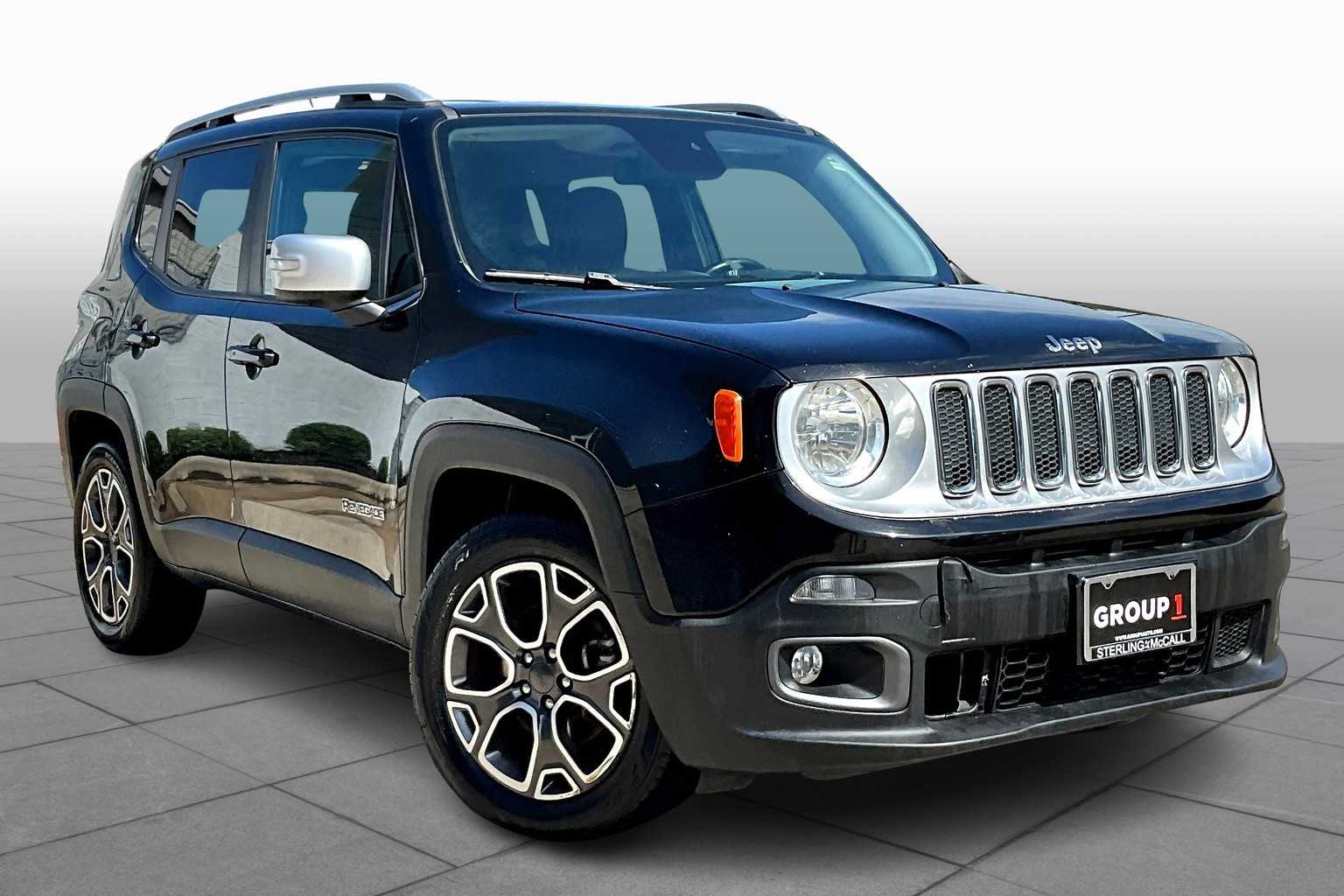 Used 2017 Jeep Renegade Limited with VIN ZACCJADB6HPF08412 for sale in Stafford, TX