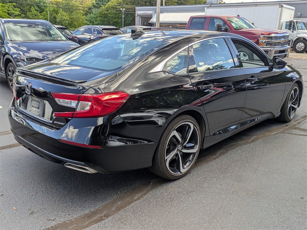 Used 2022 Honda Accord Sport with VIN 1HGCV1F3XNA086572 for sale in Kansas City