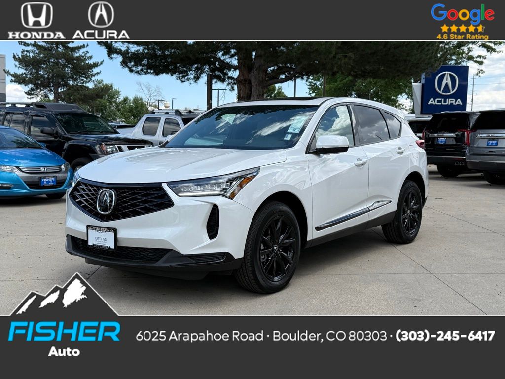 Certified Used 2025 Platinum White Pearl Acura SH-AWD image 1