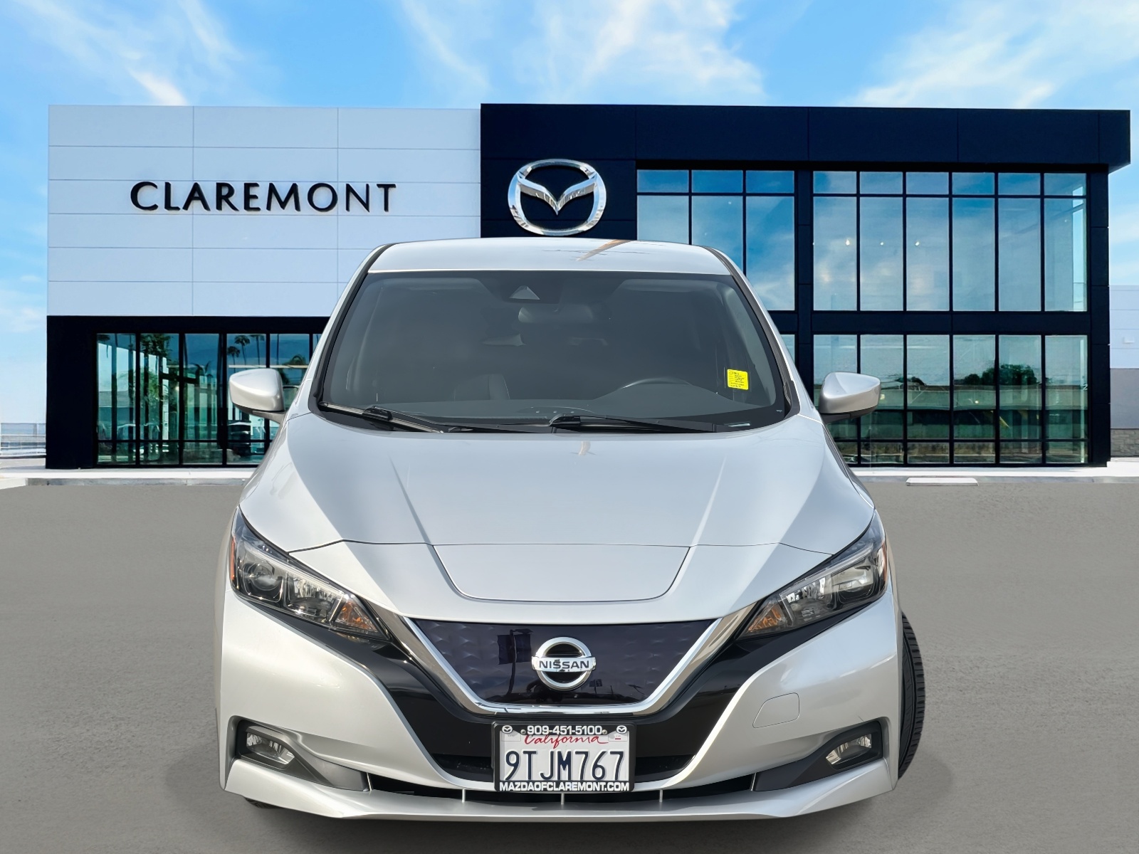 Used 2022 Nissan LEAF SV with VIN 1N4AZ1CV2NC553851 for sale in Claremont, CA