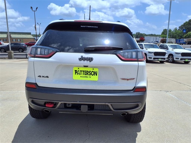 Used 2022 White Jeep Trailhawk image 3
