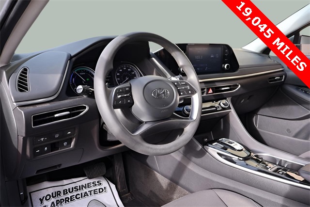 2023 Hyundai Sonata Hybrid Blue photo 3