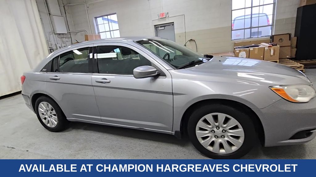 Used 2014 Chrysler 200 LX with VIN 1C3CCBAB0EN142296 for sale in Fowlerville, MI