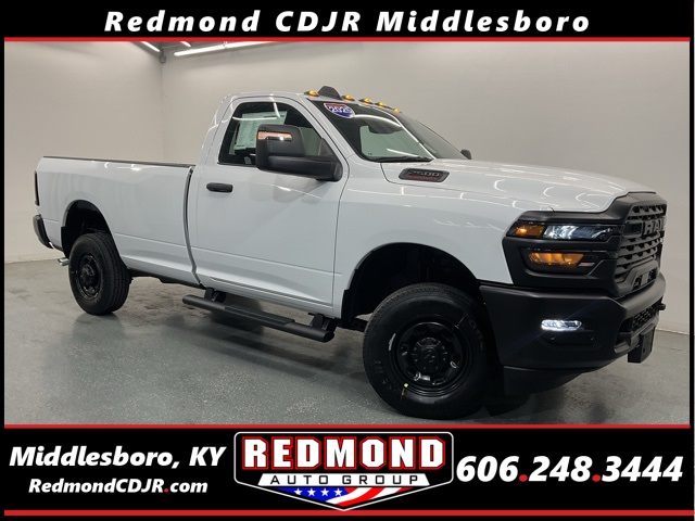 New 2025 Bright White Clear-Coat Exterior Paint RAM Tradesman image 1