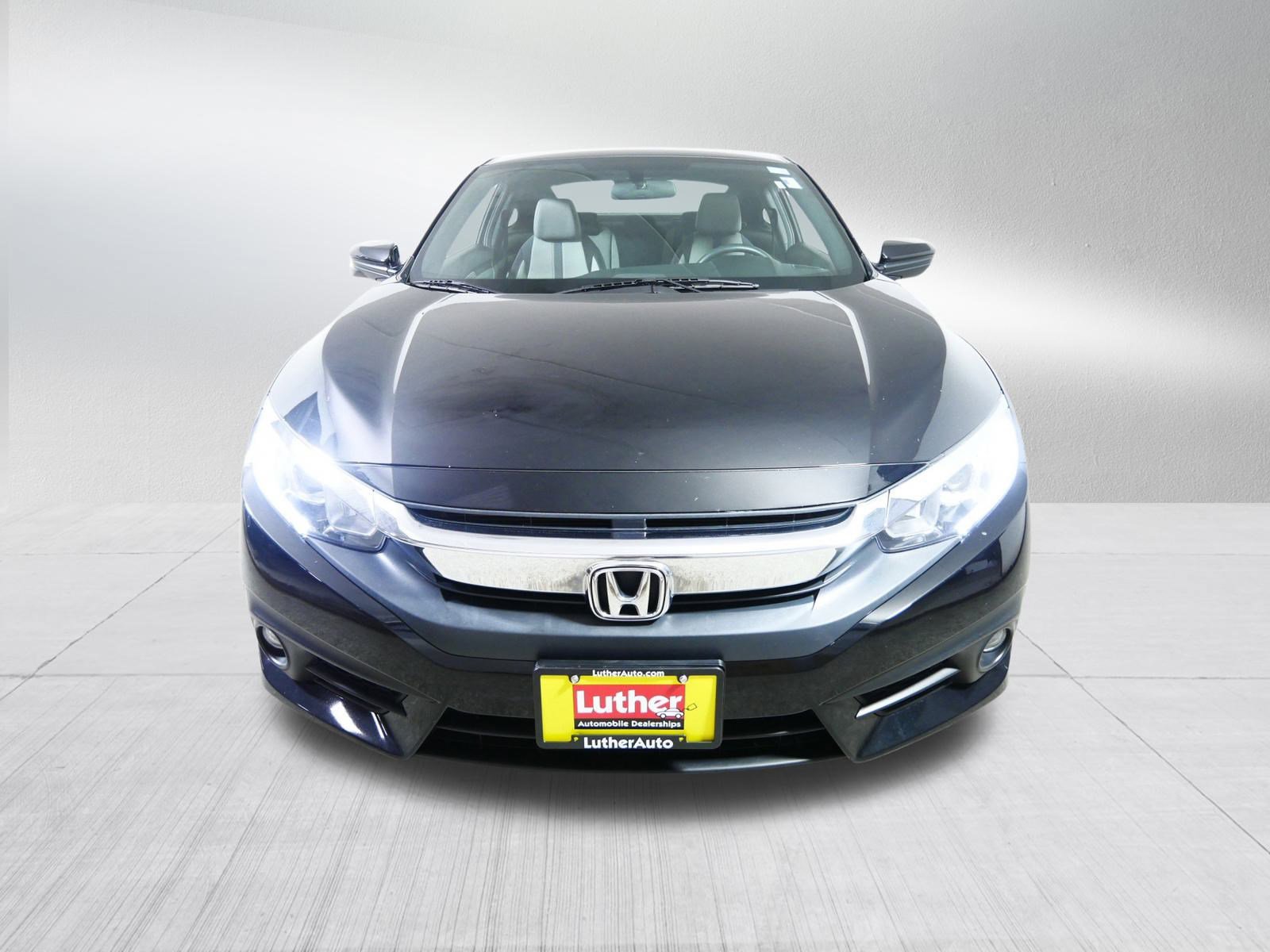 Used 2018 Honda Civic EX-T with VIN 2HGFC3B36JH355733 for sale in Golden Valley, Minnesota