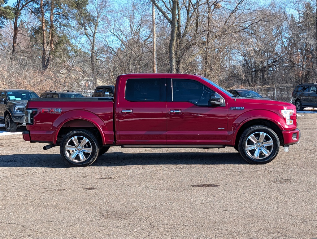 Used 2015 Ford F-150 Platinum with VIN 1FTEW1EG8FFA32197 for sale in White Bear Lake, Minnesota