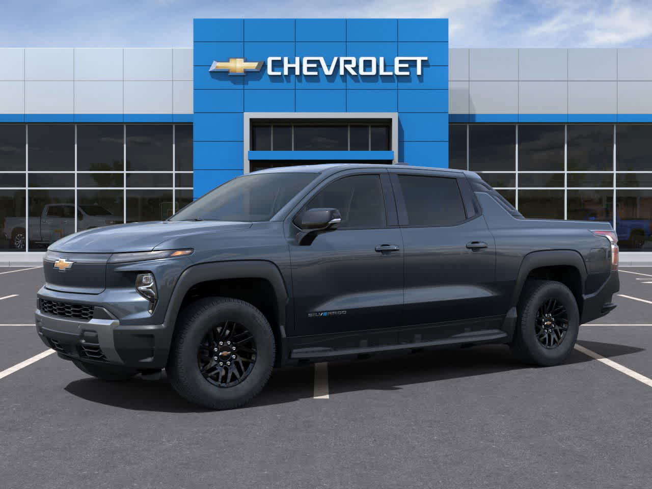 Used 2025 Chevrolet Silverado EV LT with VIN 1GC10ZEDXSU407064 for sale in Wexford, PA