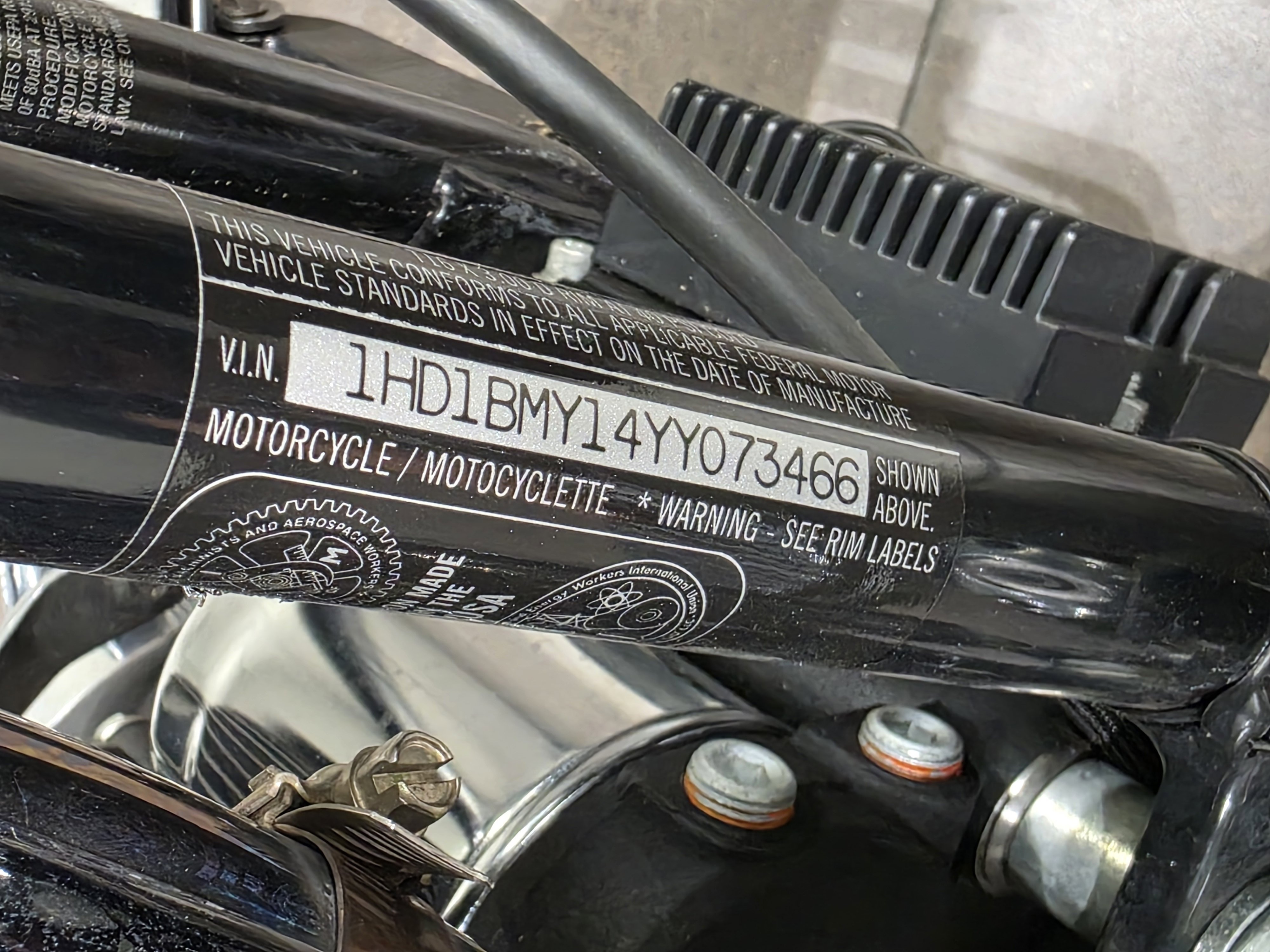 2000 Harley Davidson Fat Boy photo 2