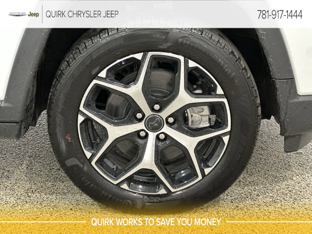 New 2025 Bright White Clearcoat Jeep Limited image 10