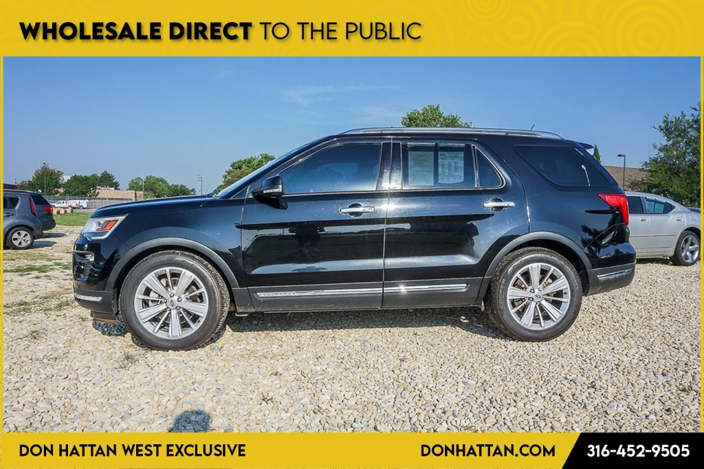 Used 2019 Ford Explorer Limited with VIN 1FM5K7F86KGB11406 for sale in Augusta, KS