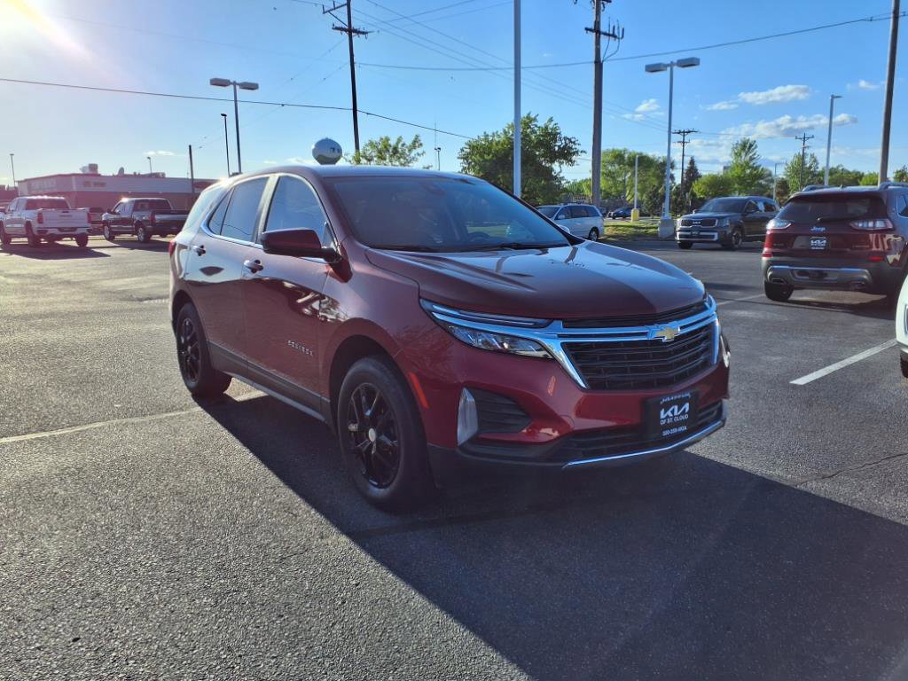 Used 2024 Chevrolet Equinox LT with VIN 3GNAXUEG1RS216191 for sale in Waite Park, Minnesota