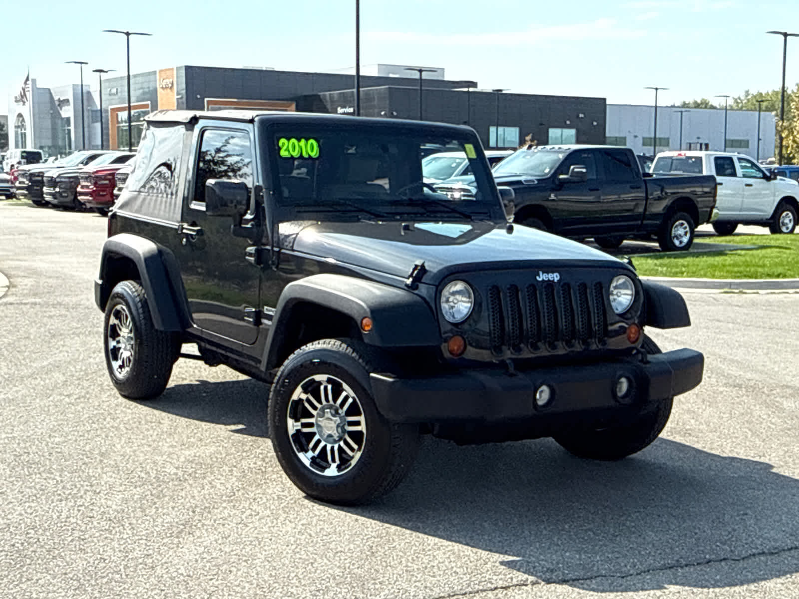 Used 2010 Jeep Wrangler Sport with VIN 1J4AA2D10AL132105 for sale in Kansas City