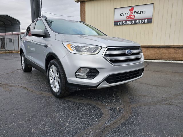 Used 2018 Ford Escape SEL with VIN 1FMCU0HD7JUC44551 for sale in Tipton, IN