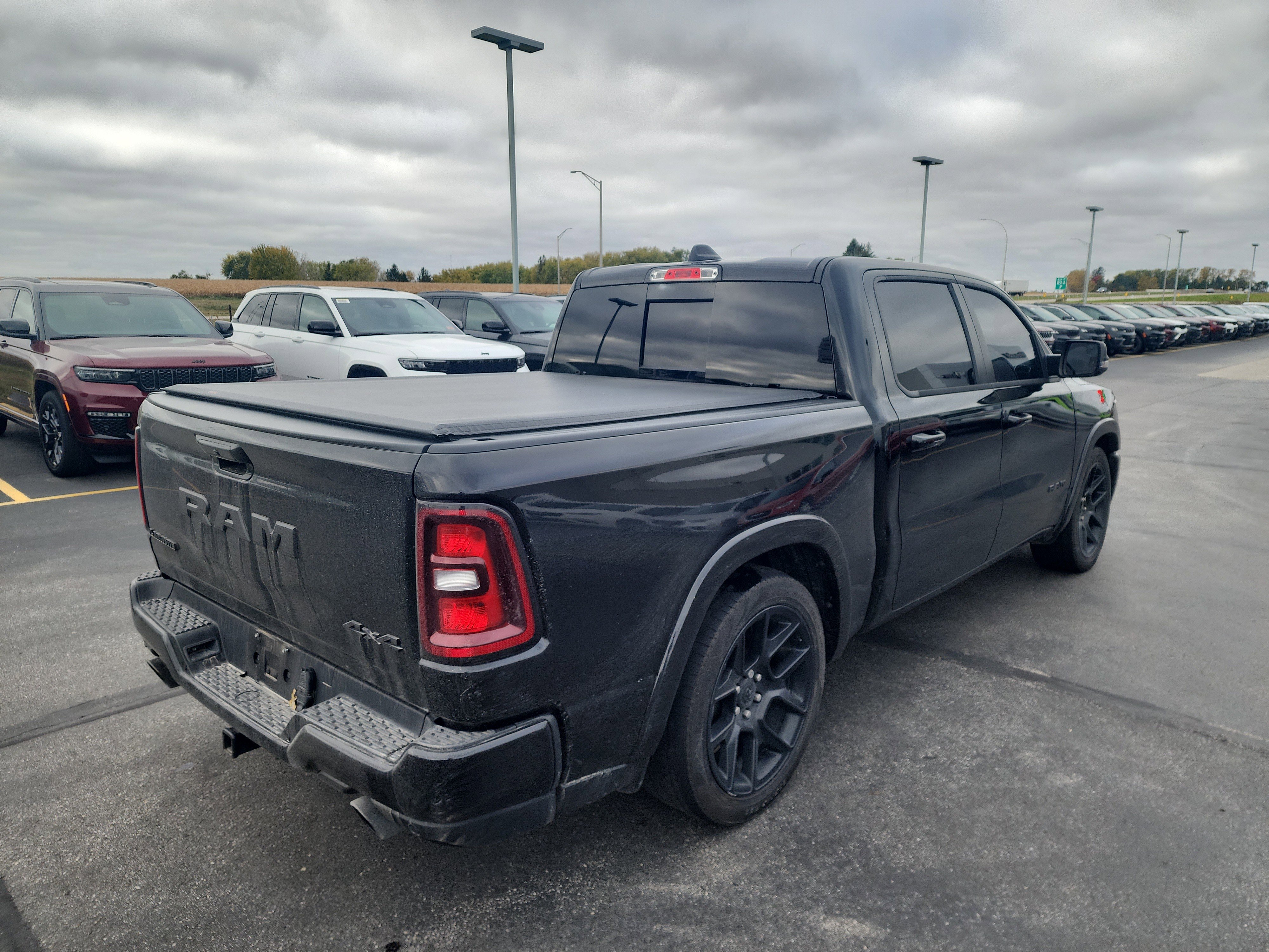 Used 2025 RAM Ram 1500 Pickup Laramie with VIN 1C6SRFJP6SN616716 for sale in Saint Charles, Minnesota