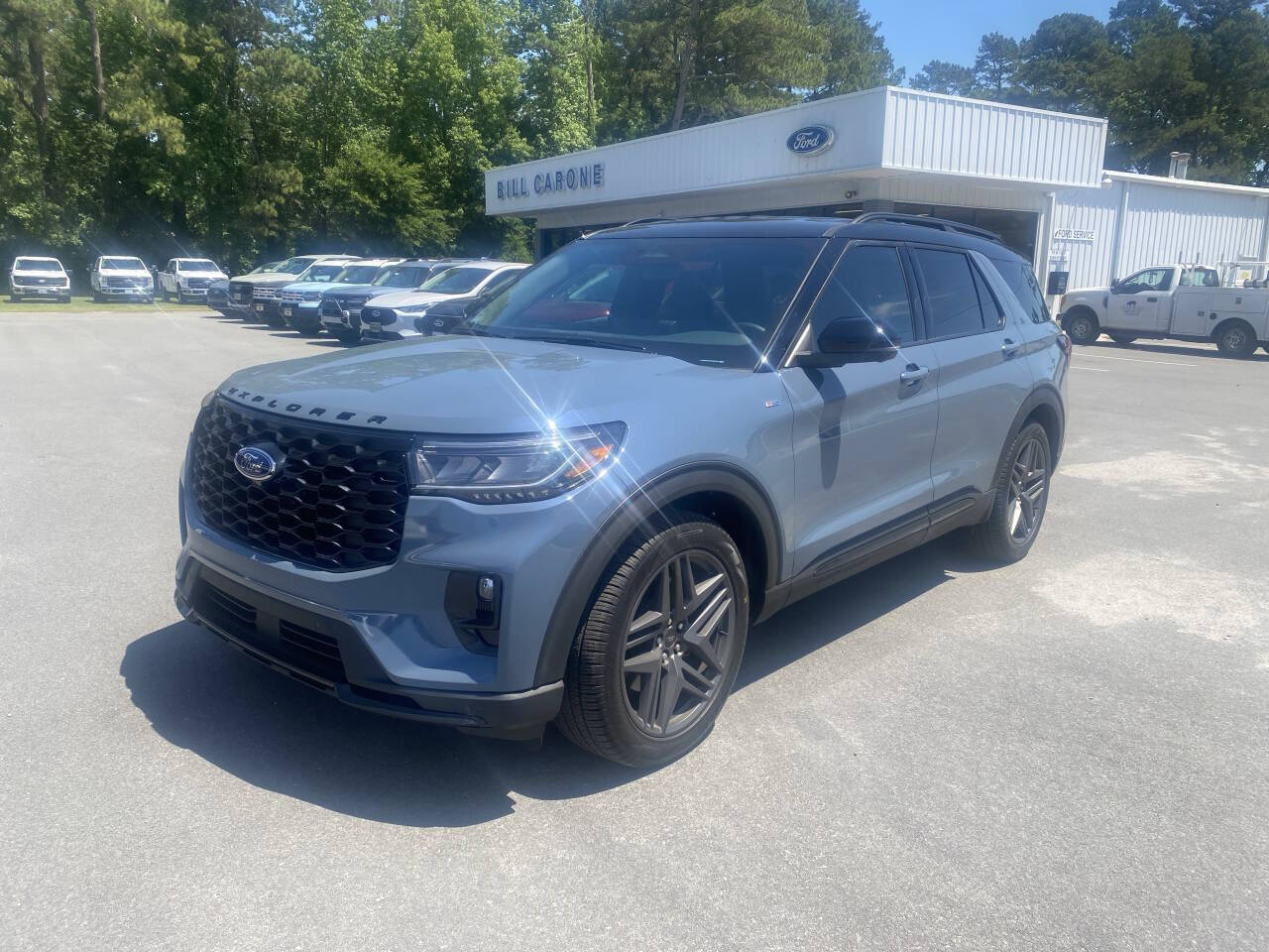 Used 2025 Vapor Blue Ford ST Line 4dr SUV image 1