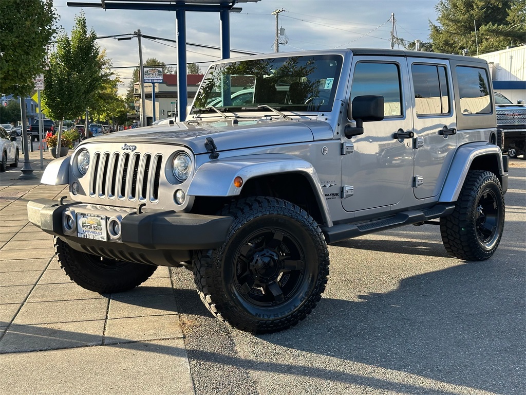 Used 2018 Jeep Wrangler JK Unlimited Sahara with VIN 1C4HJWEG9JL923070 for sale in North Bend, WA