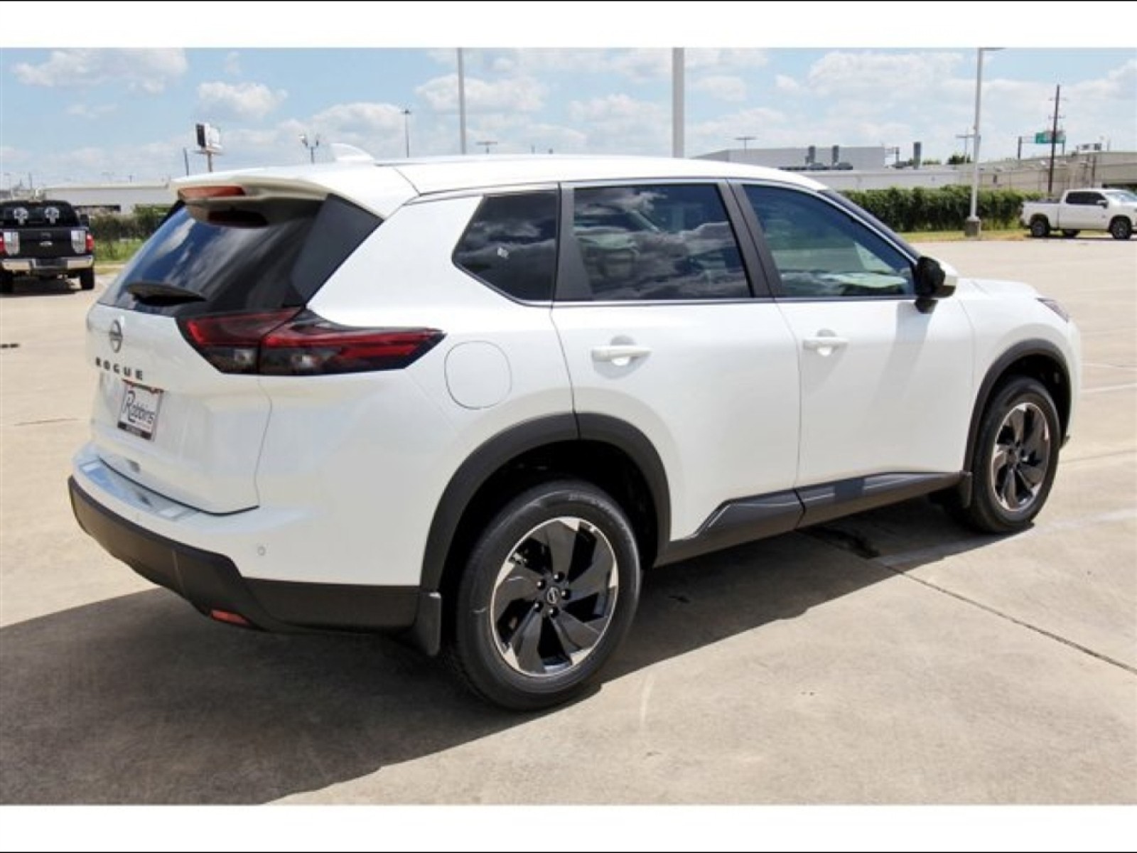 2026 Nissan Rogue SV White at Robbins Nissan