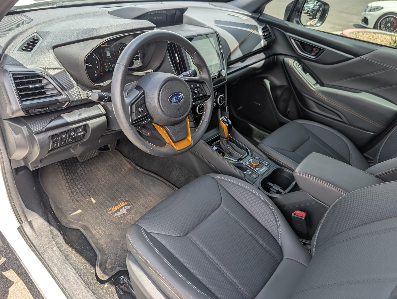 Used 2024 Crystal White Pearl Subaru Wilderness image 5