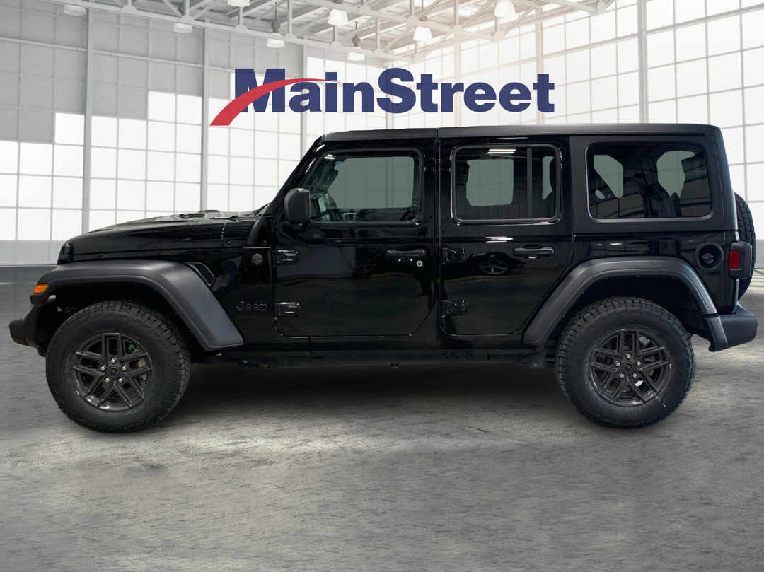 Used 2024 Jeep Wrangler 4-Door Sport S with VIN 1C4PJXDN5RW268563 for sale in Kansas City