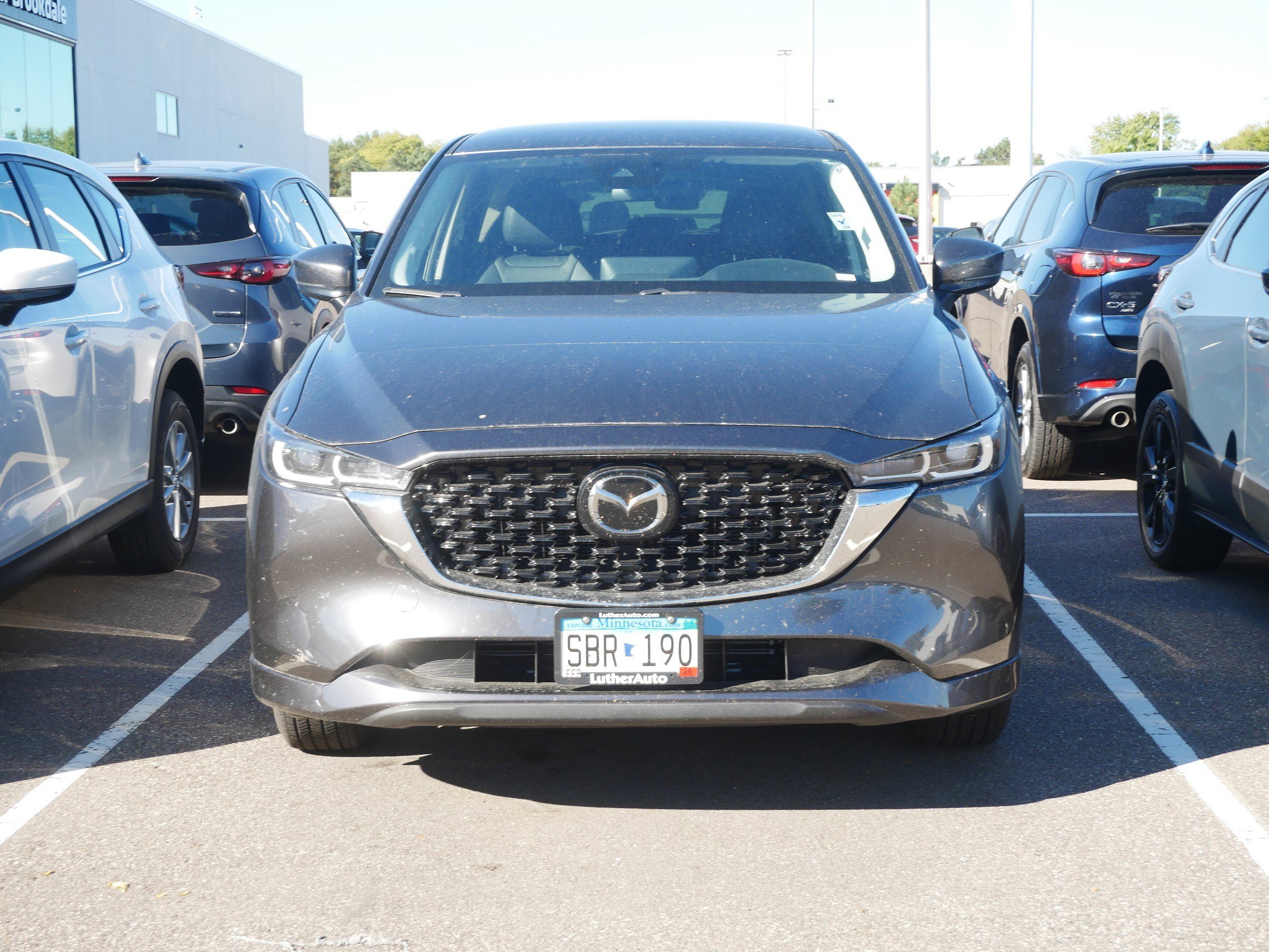 Certified 2025 Mazda CX-5 S Select Package with VIN JM3KFBBL5S0611596 for sale in Brooklyn Center, Minnesota
