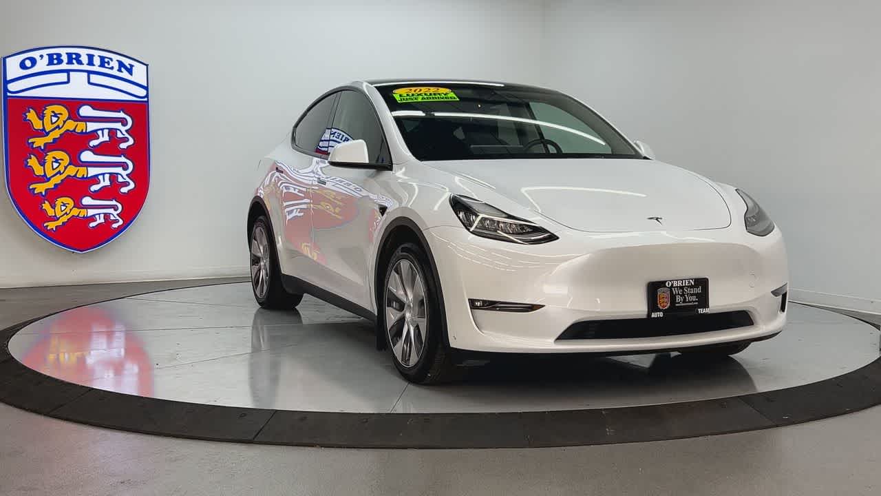 Used 2022 Tesla Model Y Long Range with VIN 7SAYGDEE7NF451464 for sale in Normal, IL