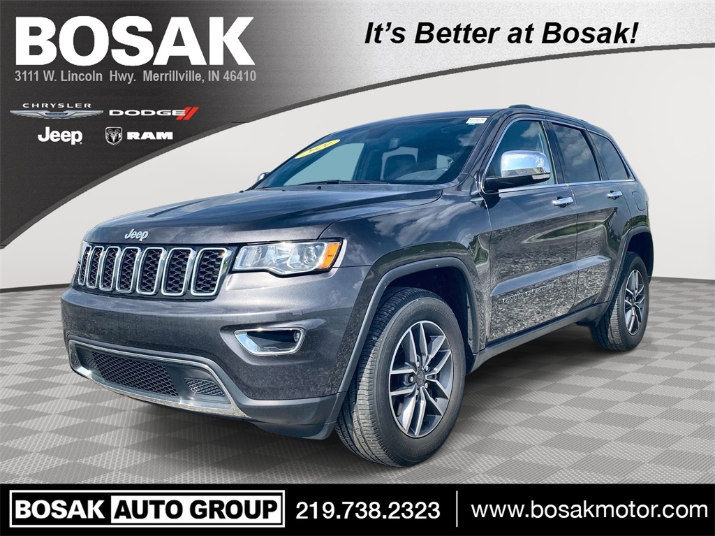 PreOwned 2021 Jeep Grand Cherokee Limited 4D Sport Utility in Chesterton M10459P Bosak Nissan