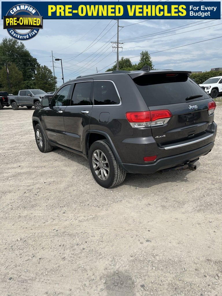 Used 2015 Jeep Grand Cherokee Limited with VIN 1C4RJFBG3FC827922 for sale in Brighton, MI