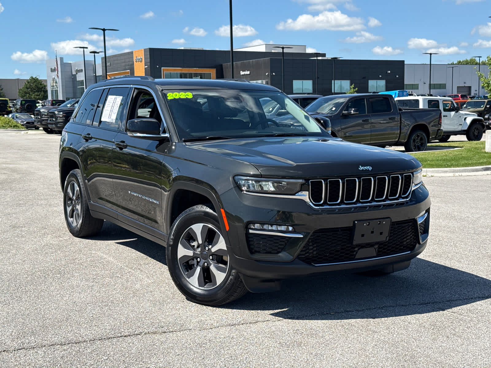 Used 2023 Jeep Grand Cherokee 4xe with VIN 1C4RJYB69P8786171 for sale in Kansas City