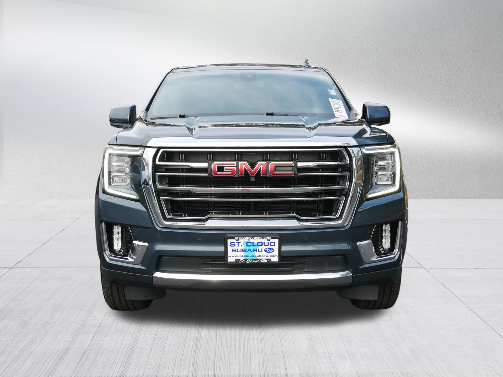 Used 2021 GMC Yukon SLT with VIN 1GKS2BKD3MR133887 for sale in Saint Cloud, Minnesota