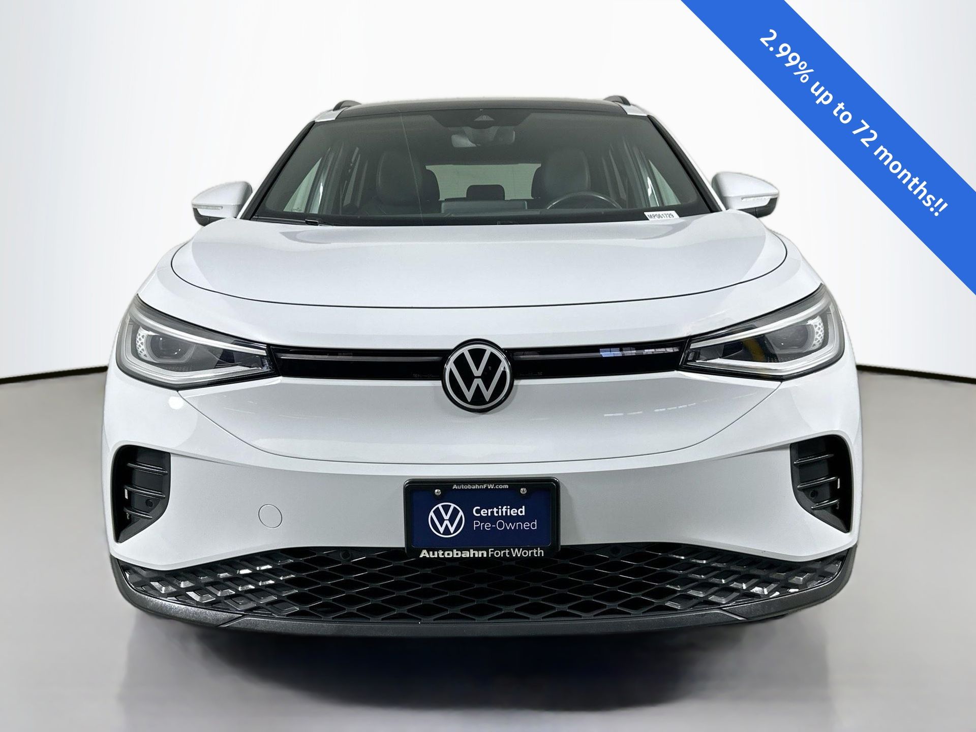 Certified 2021 Volkswagen ID.4 PRO S with VIN WVGTMPE27MP061729 for sale in Fort Worth, TX